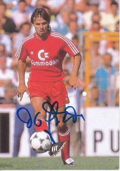 Olaf Thon  1988/89  FC Bayern München Fußball  Autogrammkarte  original signiert 