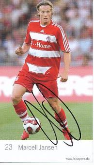 Marcell Jansen   2007/2008  FC Bayern München Fußball  Autogrammkarte  original signiert 