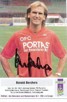 Ronald Borchers    Portas  Fußball Autogrammkarte  original signiert 
