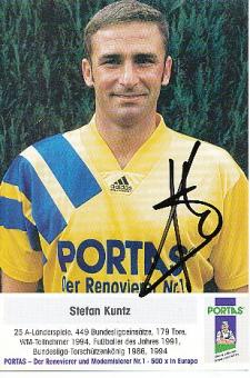 Stefan Kuntz  Portas  Fußball Autogrammkarte  original signiert 