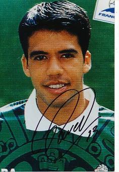 Pavel Pardo  Mexiko  WM 1998  Fußball Autogramm Foto original signiert 
