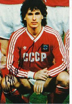 Wiktor Passulko  Rußland   Fußball Autogramm Foto original signiert 