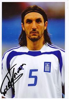 Sotirios Kyrgiakos   Griechenland  Fußball Autogramm Foto original signiert 