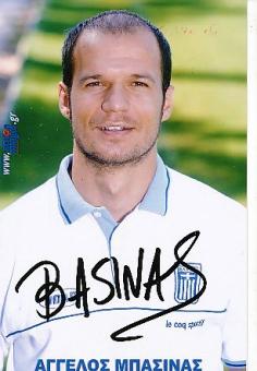 Angelos Basinas   Griechenland Europameister EM 2004  Fußball Autogramm Foto original signiert 