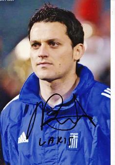 Vassilis Lakis   Griechenland Europameister EM 2004  Fußball Autogramm Foto original signiert 