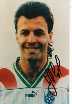 Nasko Sirakov  Bulgarien WM 1994  Fußball Autogramm Foto original signiert 