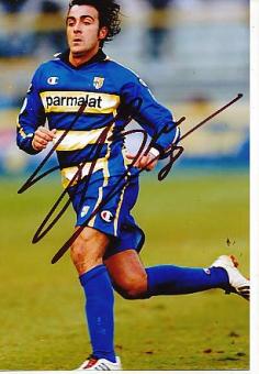 Simone Barone   AC Parma &  Italien  Weltmeister WM 2006  Fußball  Autogramm Foto  original signiert 