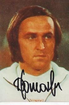 Jan Domarski Polen WM 1974   Fußball Autogramm Foto original signiert 