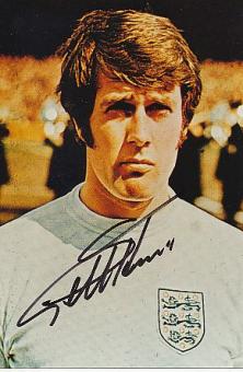 Geoff Hurst  England Weltmeister WM 1966  Fußball Autogramm Foto original signiert 