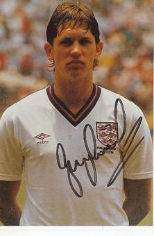 Gary Lineker England WM 1986  Fußball Autogramm Foto original signiert 