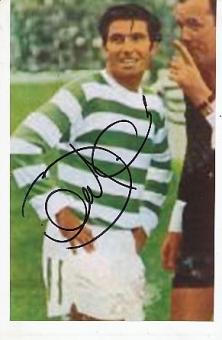 Bertie Auld † 2021  Celtic Glasgow  Fußball Autogramm Foto original signiert 