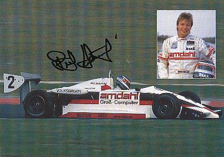 Peter Zakowski  Auto Motorsport  Autogrammkarte  original signiert 