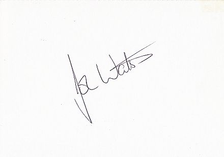 John Watson  Formel 1 Auto Motorsport  Autogramm Karte original signiert 