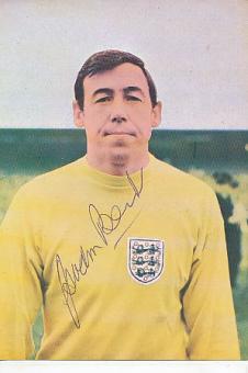 Gordon Banks † 2019 England Weltmeister WM 1966    Fußball Bergmann WM 1970 Autogrammkarte original signiert 