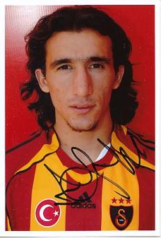 Mehmet Topal  Galatasaray Istanbul  Fußball Autogramm Foto original signiert 