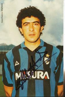 Gianfranco Matteoli  Inter Mailand  Fußball Autogramm Foto original signiert 
