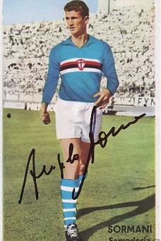 Angelo Sormani   Sampdoria Genua  Fußball  Autogramm Foto  original signiert 