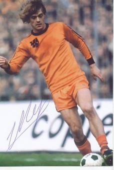 Johnny Rep  Holland  WM 1974  Fußball Autogramm Foto original signiert 