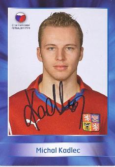 Michal Kadlec  Tschechien  Fußball Autogrammkarte original signiert 