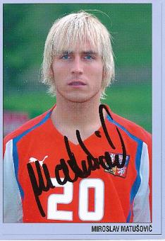 Miroslav Matusovic  Tschechien  Fußball Autogrammkarte original signiert 