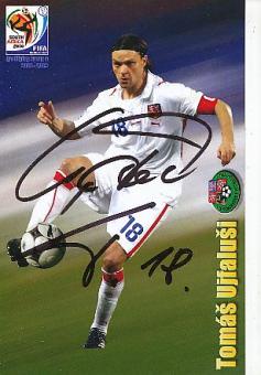 Tomas Ujfalusi   Tschechien  Fußball Autogrammkarte original signiert 