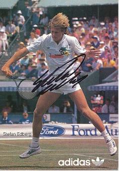 Stefan Edberg  Schweden  Tennis  Autogrammkarte  original signiert 