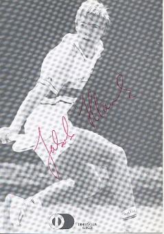 Jakob Hlasek   Schweiz  Tennis  Autogrammkarte  original signiert 