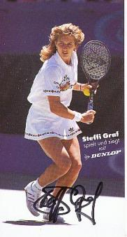 Steffi Graf  Tennis  Autogrammkarte  original signiert 