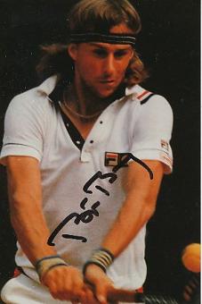 Björn Borg Schweden  Tennis Autogramm Foto original signiert 