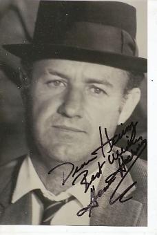 Gene Hackman  Film & TV Autogramm Foto original signiert 