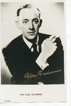 Sir Alec Guinness † 2000  Film & TV Autogramm Foto original signiert 
