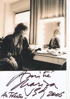 Marina Vlady  Film &  TV  Autogramm Foto original signiert 
