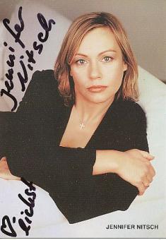 Jennifer Nitsch † 2004  Film &  TV  Autogrammkarte  original signiert 