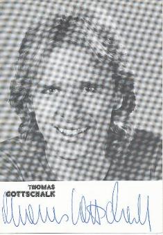 Thomas Gottschalk  TV  Autogrammkarte  original signiert 