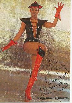 Marcia Barrett    Boney M.  Musik  Autogrammkarte original signiert 