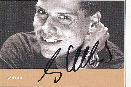 Jan Ullrich   Tour de France Sieger 1997  Radsport Autogrammkarte  original signiert 