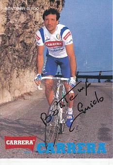 Guido Bontempi   Italien  Radsport Autogrammkarte  original signiert 