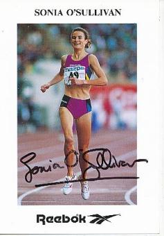 Sonia O’Sullivan  Irland  Leichtathletik  Autogrammkarte  original signiert 