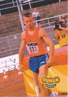 Tomas Janku   Tschechien  Leichtathletik  Autogrammkarte  original signiert 