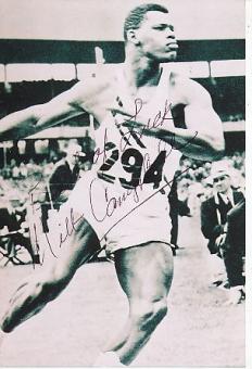 Milt Campbell † 2012  USA  Leichtathletik  Autogramm Foto  original signiert 