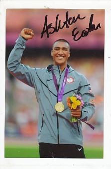 Ashton Eaton   USA   Leichtathletik  Autogramm Foto  original signiert 