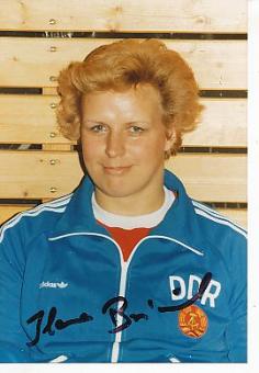 Ilona Slupianek   DDR  Leichtathletik  Autogramm Foto  original signiert 