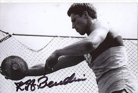 Kurt Bendlin    Leichtathletik  Autogramm Foto  original signiert 