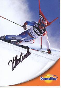 Didier Cuche  Schweiz   Ski Alpin  Autogrammkarte  original signiert 