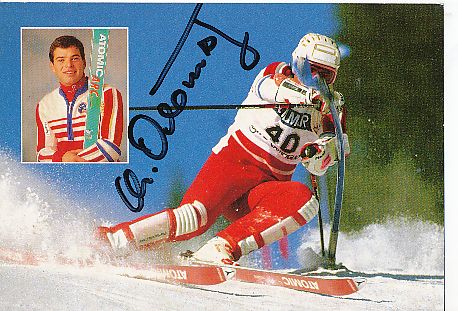 Christian Orlainsky  Österreich   Ski Alpin  Autogrammkarte  original signiert 