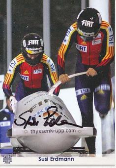 Susi Erdmann   Bob Sport  Autogrammkarte  original signiert 