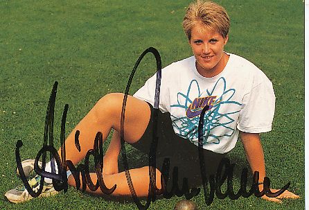 Astrid Kumbernuss  Leichtathletik  Autogrammkarte  original signiert 