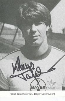 Klaus Tafelmeier  Leichtathletik  Autogrammkarte  original signiert 