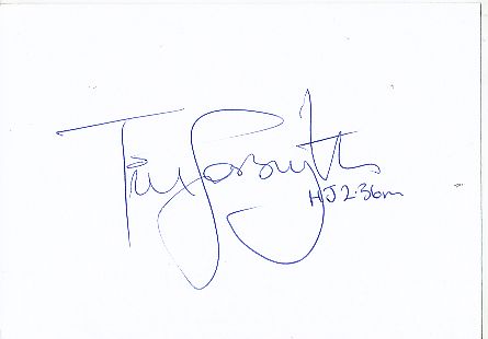 Tim Forsyth   Australien  Leichtathletik  Autogramm Karte original signiert 