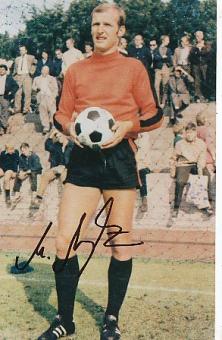 Manfred Manglitz   DFB   Fußball Autogramm Foto original signiert 